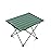 iClimb Ultralight Compact Camping Folding Table with Carry Bag (Green - L)