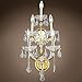 Maria Theresa 5 Light 12" Gold Wall Sconce with Swarovski Crystals