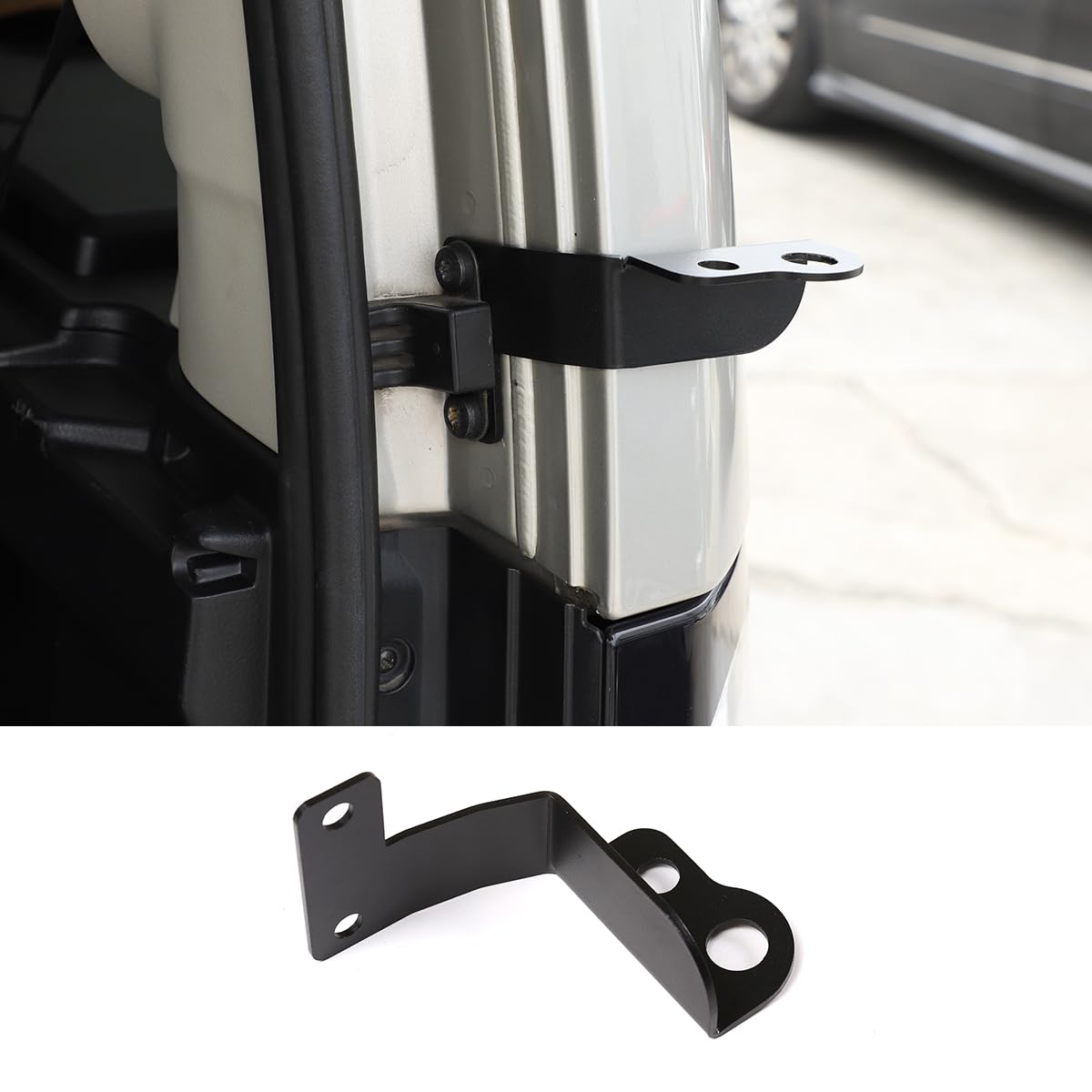 PIUGILH Antenna Mount Compatible with Land Rover Discovery 4/Discovery 3 2010-2016 Exterior Accessories, Tailgate Antenna Bracket,1Pcs(Black)