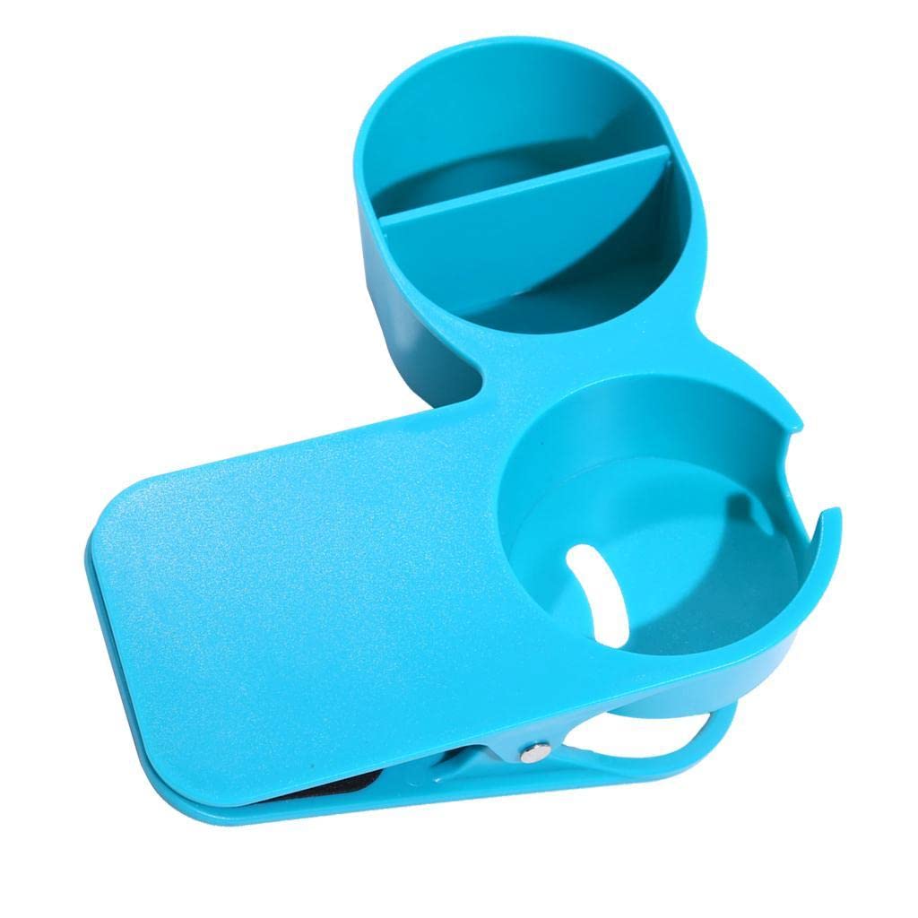 Multifunktionaler Becherhalter für Zuhause, Büro, Tisch, Schreibtisch, Blau, 3er-Set