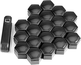 PiLiHuo 20pcs 22mm Dadi delle Ruote Copri bullone Dado Ruota Protector/Adatto per Land Rover/Vauxhall Insignia /