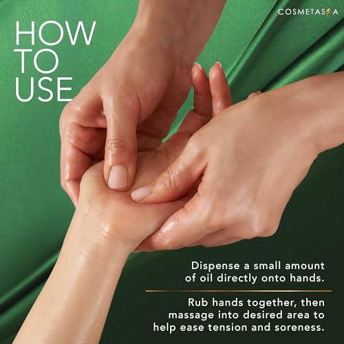 image for Cosmetasa Sore Muscle Massage Oil - 16.9 oz Soothes Muscle and Joint w