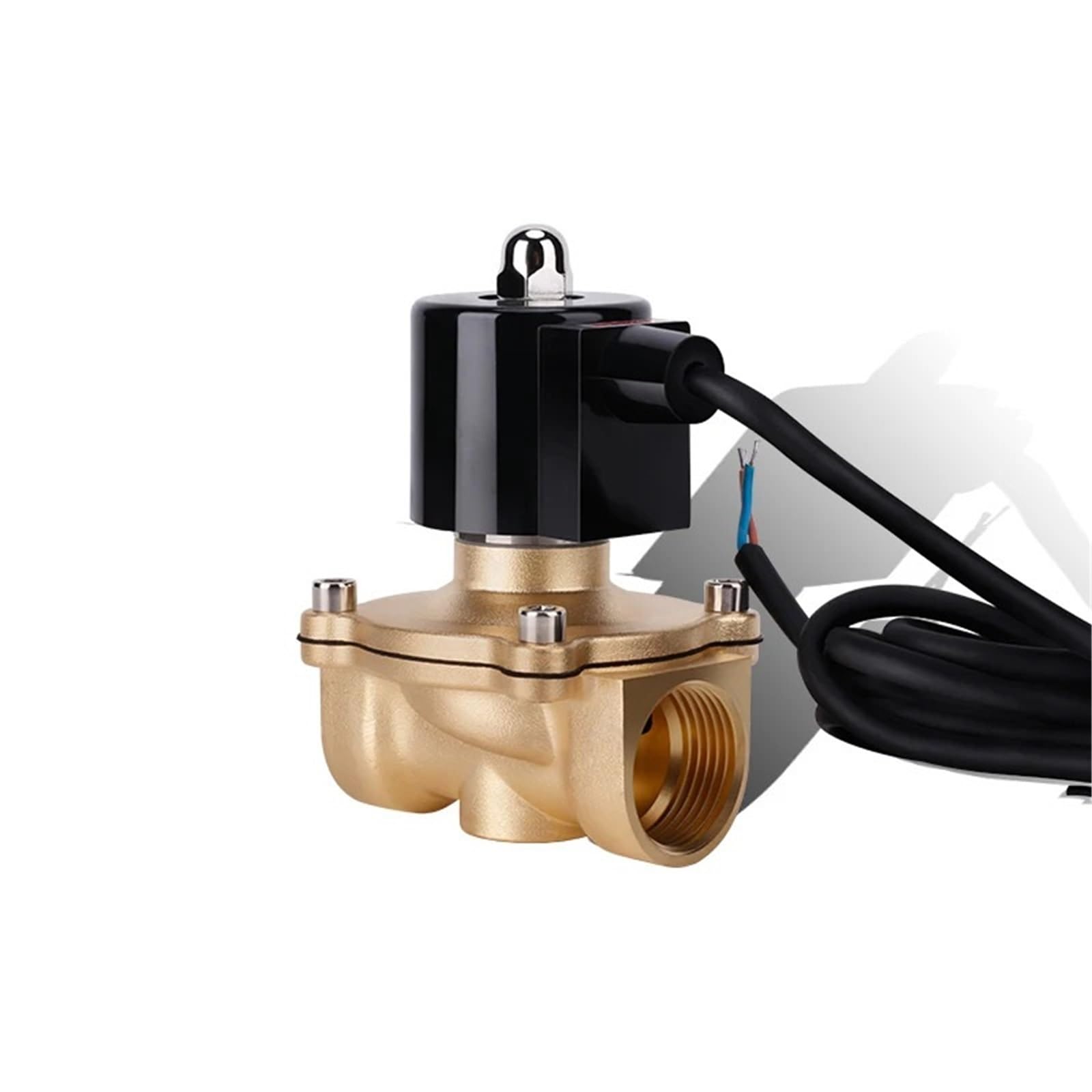 Électrovanne G1 DN25 laiton avec joint Viton pour une régulation fiable