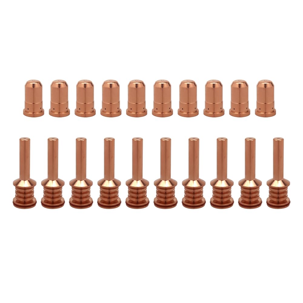 ACCEPTIN 420132 Electrodes 10pcs & 420134 Nozzles 10pcs Fit 30 AIR Plasma consumables