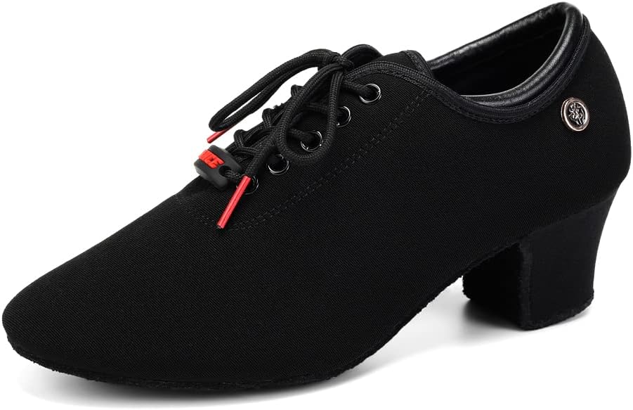 YKXLMBallroom Dance Shoes Women Social Dance Sneaker Beginner Modern Salsa Rhythm Teaching Shoes