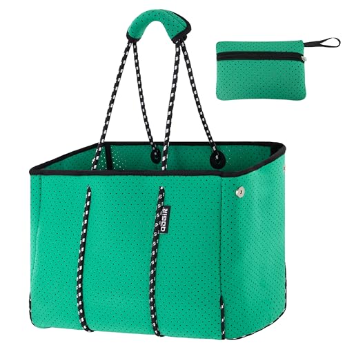 QOGiR Multipurpose Gym Beach Bag - Light Weight Large Sports (Forest Green Large)