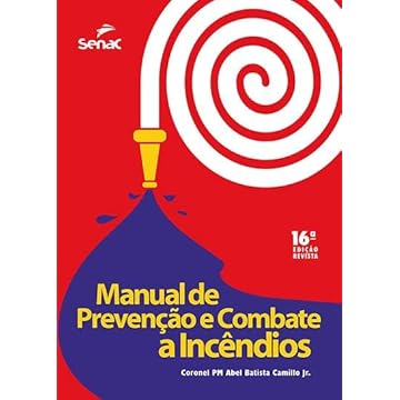 Capa do livro Manual de Prevenção e Combate a Incêndios