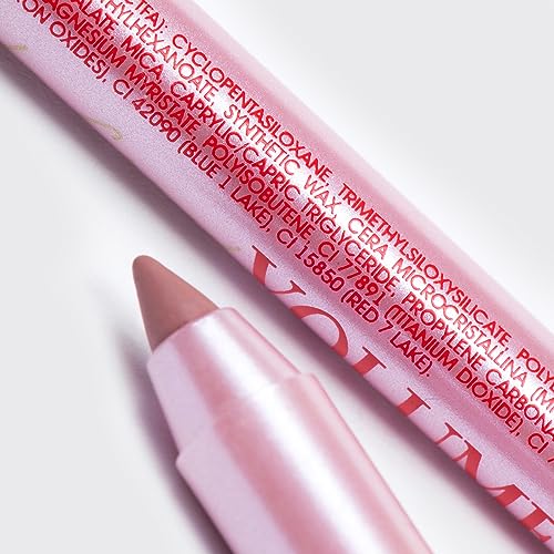 Vivienne Sabo Long Lasting Gel Lipliner - Langanhaltender Lippenkonturenstift mit Gel-Formel - Cremige Textur für präzise Konturen & voluminöse Lippen - Zum Anspitzen - Light Nude