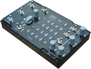 Engineerkiter Flight Simulator Control Panels EP AAP ACP 3-in-1 Integrated Control Panel, Compatible with Leading Flight Simulation Games on Windows Compatible with JF17/F/A-18C/F16