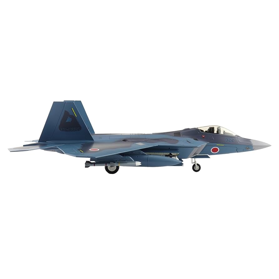 Amazon.co.jp: HOBBY MASTER 1/72 F-22 ラプター 航空自衛隊
