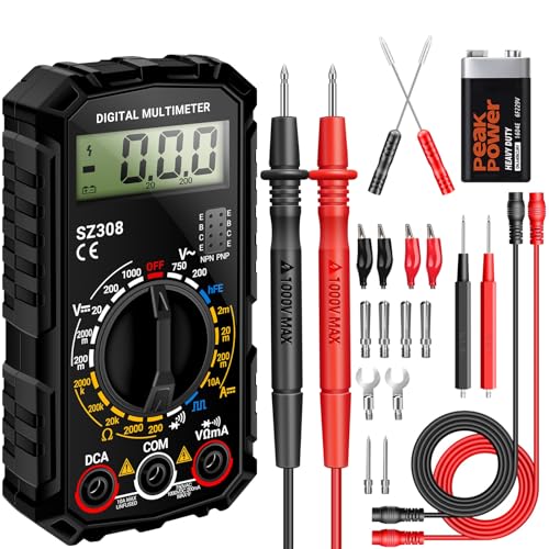 ANENG Multimeter,SZ308 DC AC Volt Meter,Ohm Digital Multimeter...