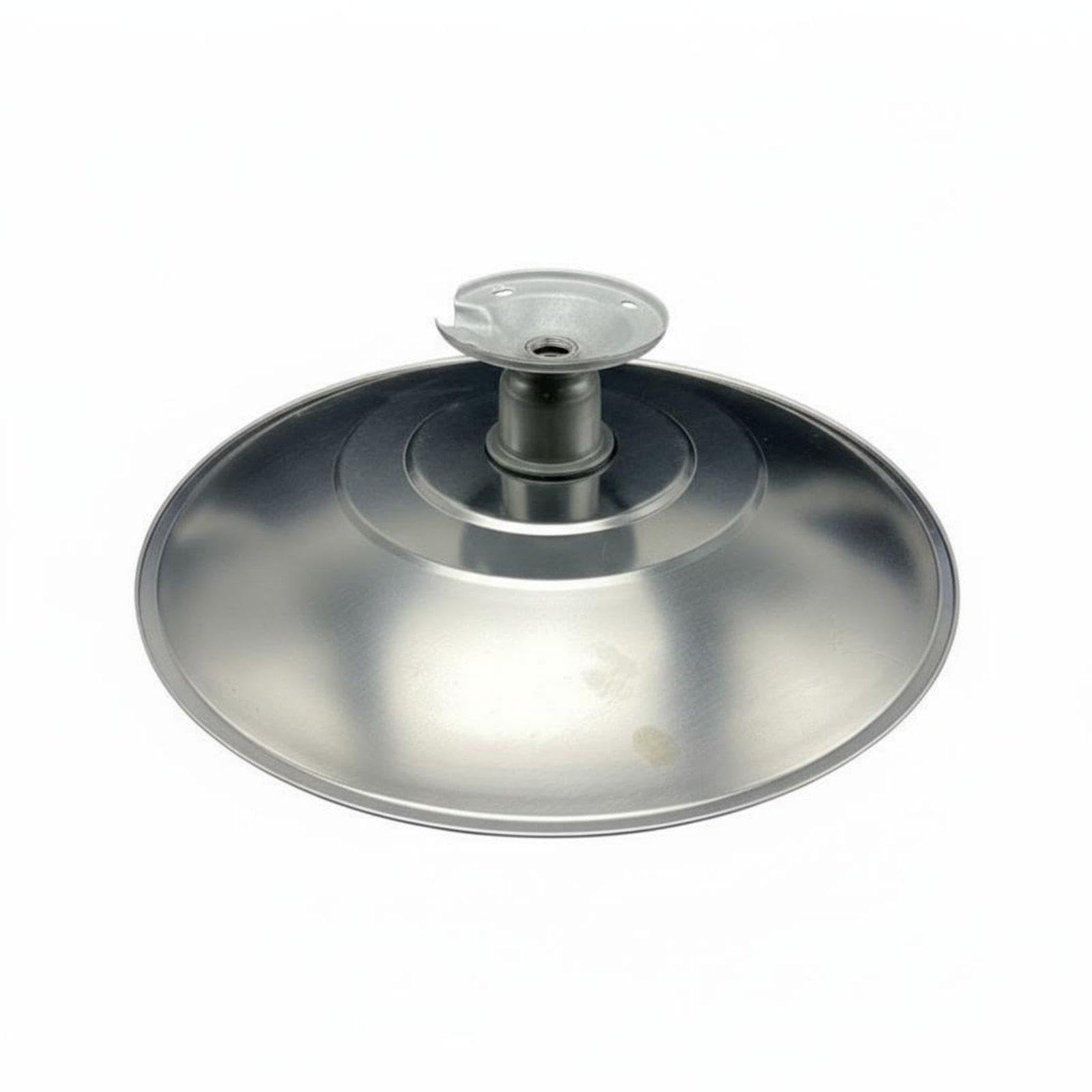 Stainless Steel Lampshade Waterproof E27 Pole Light Fixture Rust-Resistant Exterior Dome Light for Courtyard, Garden, Pathway 30CM Ceiling Mount-image-39