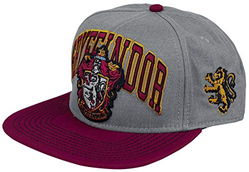Harry Potter Gryffindor Collegiate Gray Men's Snapback Ballcap