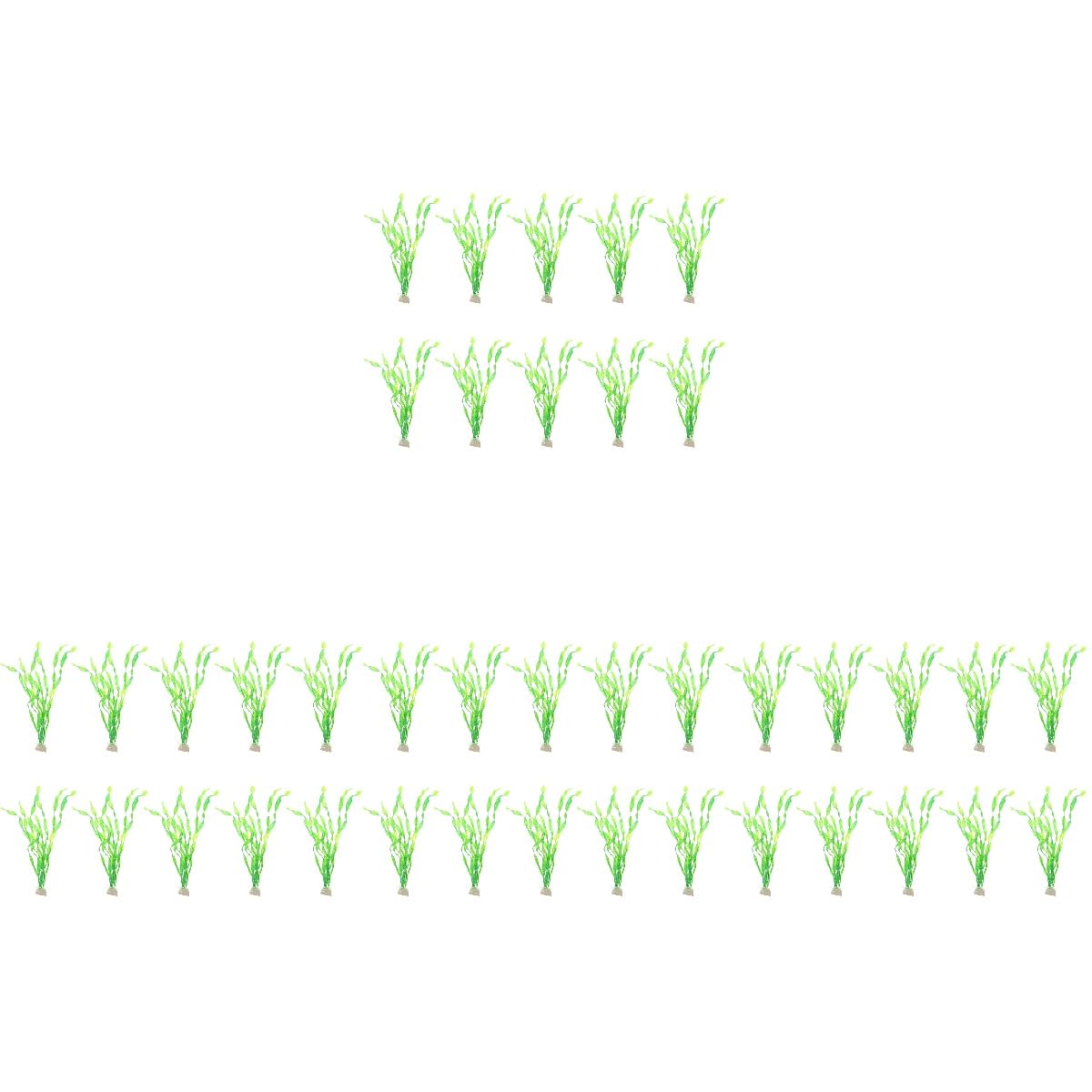 YARNOW 4 Ensembles Aménagement Paysager D'Aquarium Plantes Aquatiques Plantes Artificielles Pour La Décoration Aquariums Extérieurs Dispositifs D'Arrosage Des Plantes 10 pièces * 4