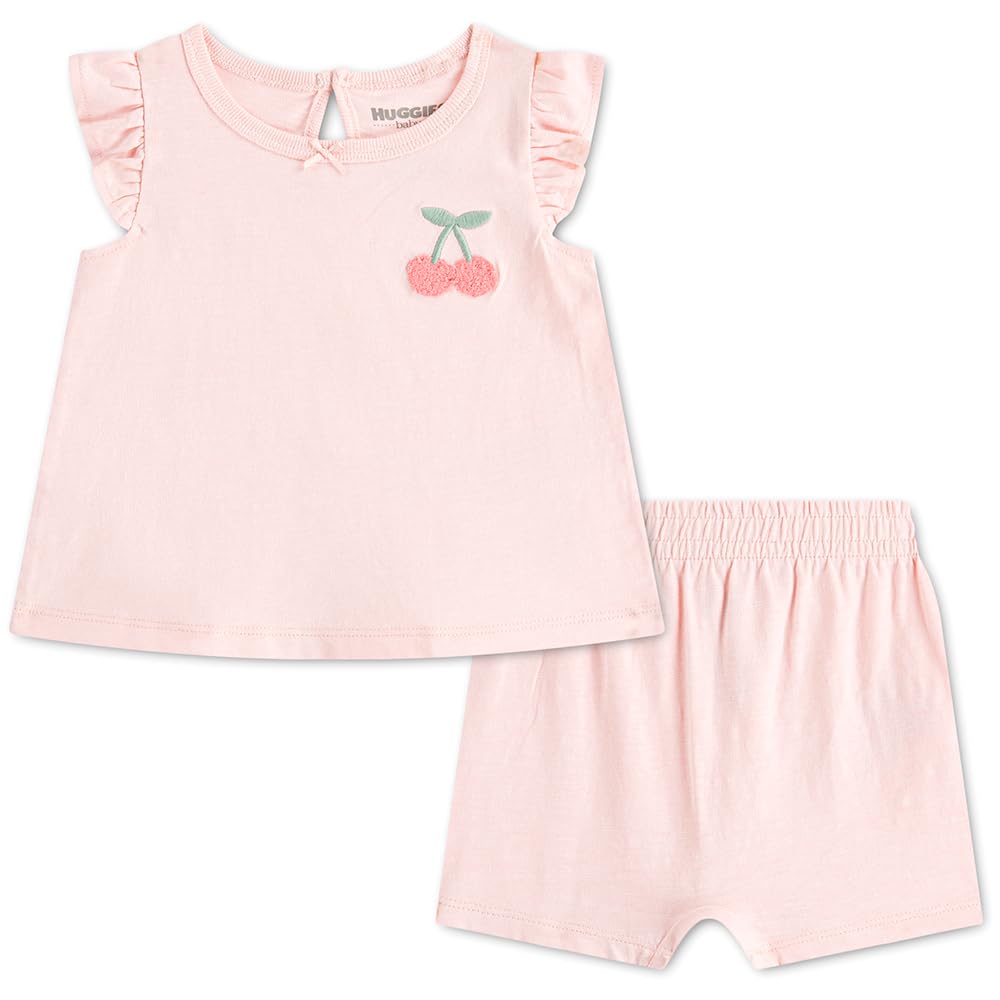 Huggies 2-teiliges Set Rosa Baby Mädchen