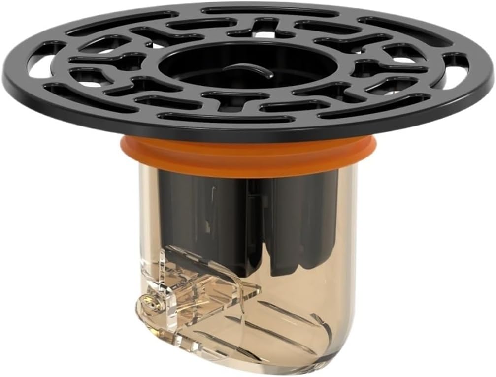 Magnetic Self-Closing Odor and Insect Proof Floor Drain Core Deodorant Anti-Odor No Smell Bathroom Toilet Sewer Shower Drain(Black)