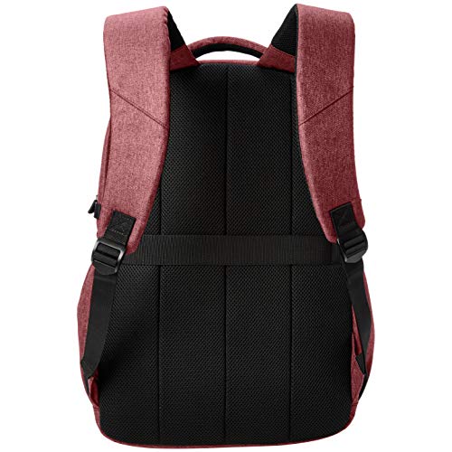 Amazon Basics Urban Laptop Backpack, 15 Inch Notebook Computer Sleeve, Maroon #TOP1