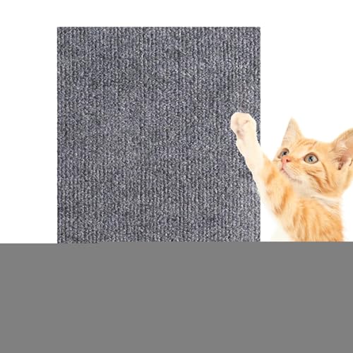 猫の爪とぎマット、猫の爪とぎマット,猫のスクラッチマットトリミング可能な猫マット、カーペットを引っ掻きます | フラットスクラッチャー、柱、家具、木の棚、猫の壁のカーペットパッドの交換