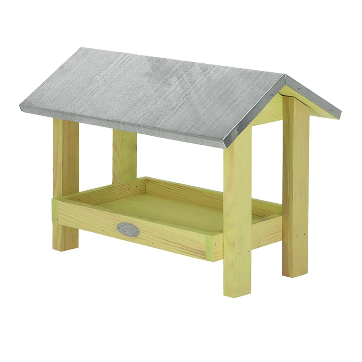 Grondvoedertafel met dak