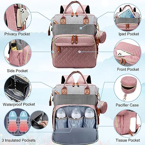 SHITIESHOU Diaper Bag Backpack