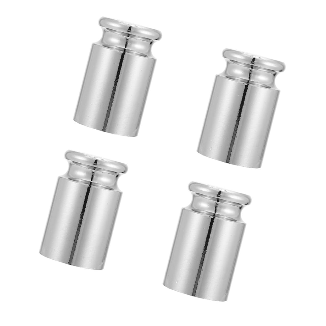 OSOLADY 4pcs Steel Balance Scale Calibration Weight Balance Calibration Weights Calibration Weights Small Weights for Digital Scale