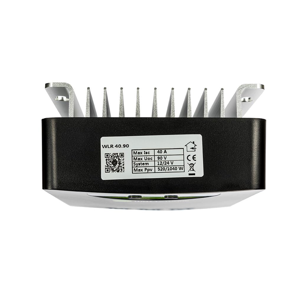 WATTSTUNDE® 20 A 90 V MPPT Solar Laderegler WLR-BT 20.90 MPPT 12 / 24 V