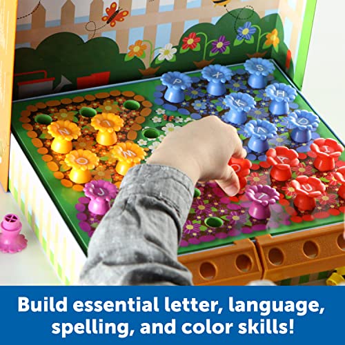 Learning Resources Alphabet Garden Activity Set, Educational Indoor Games, Preschool Alphabet, Toddler Brain Toys - Image 2