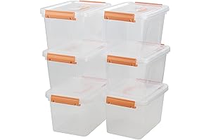 IKEA SAMLA Clear Plastic Latch Boxes: The Perfect Storage Solution for Every Room