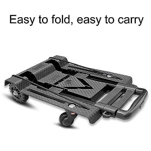 Carretilla plegable de 4 ruedas con capacidad 40 kg miniatura 4