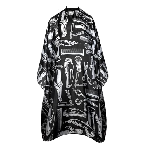 Professional 64x56 Inch Barber Cape for Men & Adults - Adjustable...