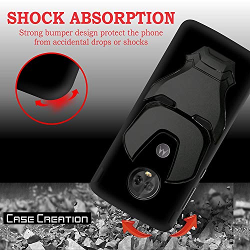 Image of COVERLY Official 3D Touch Feel Trending Marvel Avengers Logo Mask Soft Rugged Grip Iron Man Super Power Cartoon Movie Engraved Silicone Matte Back Cover for Motorola Moto E5 Plus -Black
