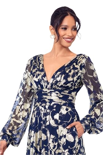 Betsy & Adam Women's A26583, Navy/Gold, 144