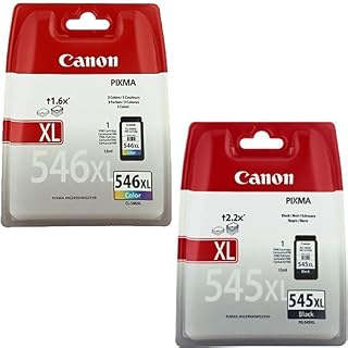 Canon Genuine Black & Colour XL High Capacity Ink Cartridges for Canon PIXMA MX495 Printers
