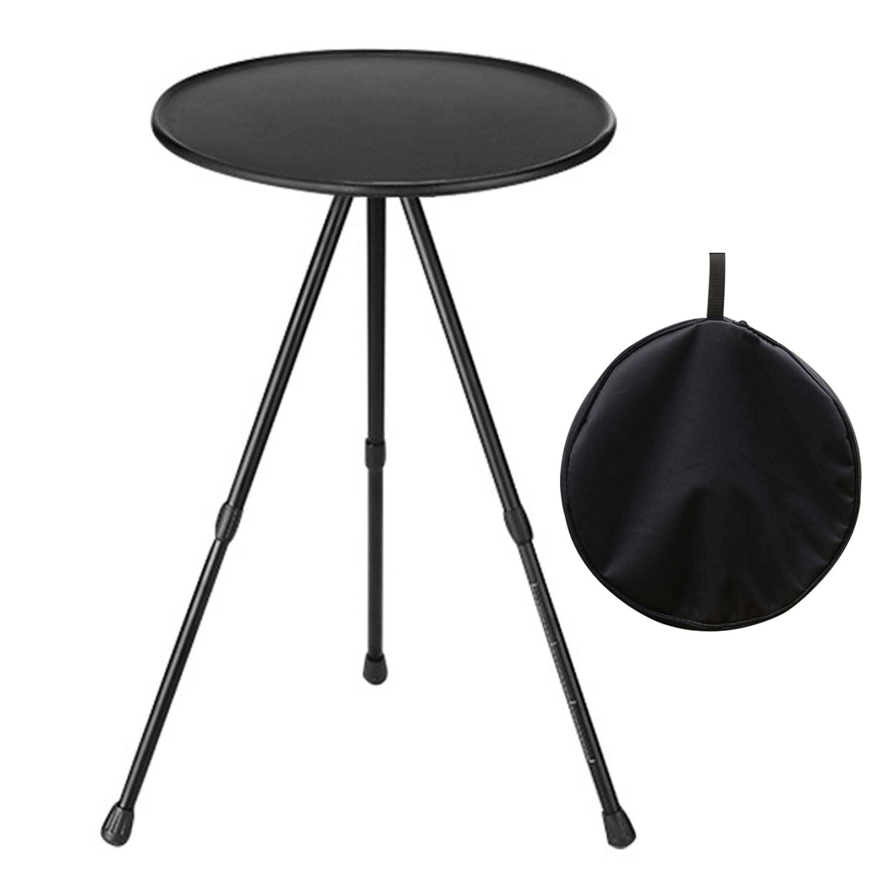 Table basse pliable ronde pour ne plus encombrer votre terrasse extérieure