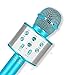 qczoyp Bluetooth Microphone Wireless, 5-in-1 Portable Handheld Karaoke Mic with Adjustable Remix FM Radio, Gifts for Girls Kids Adults All Age