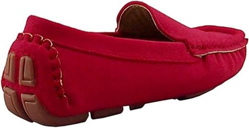 Miniatura 5 de Mocasines de piel de ante para niñas y niños, zapatos casuales para barco, zapatos de vestir, zapatos planos Oxford