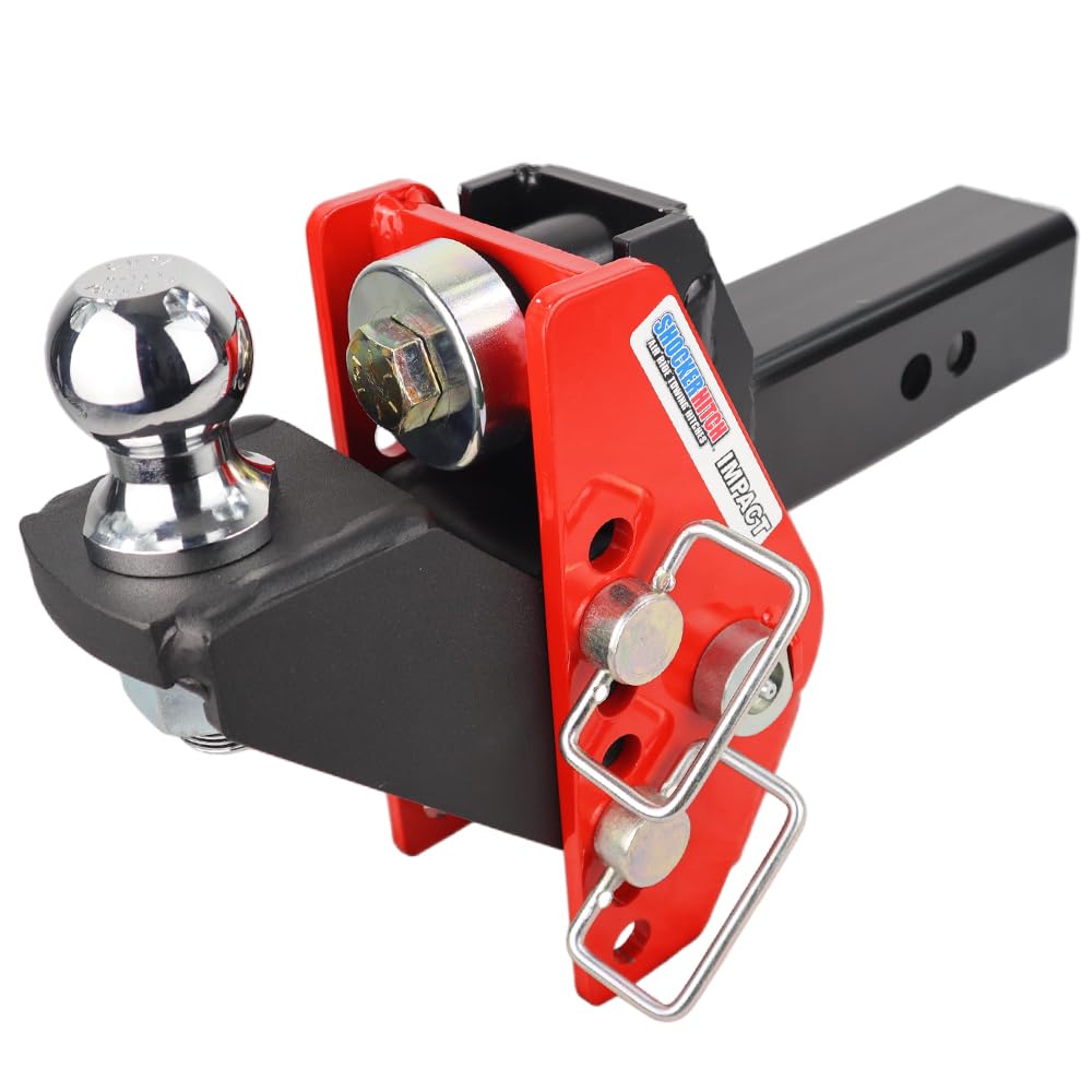 Shocker Impact Adjustable Cushion Raised Hitch - 5