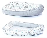 ♥ Multifunktional: nutze das tragbare Babynest für Babybett, Gitterbett, Elternbett, Stubenwagen, Wickelunterlage oder Stillkissen.