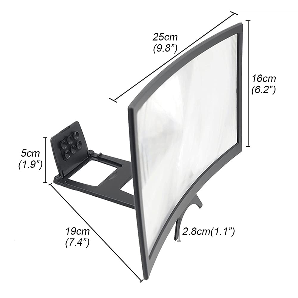 proiettore da tavolo per smartphone, Supporto per ingranditore schermo mobile, amplificatore display CellMovie