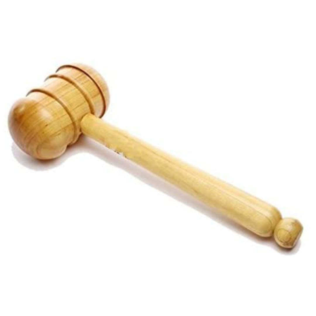 Cricketkegel und Klopfhammer, Wodden