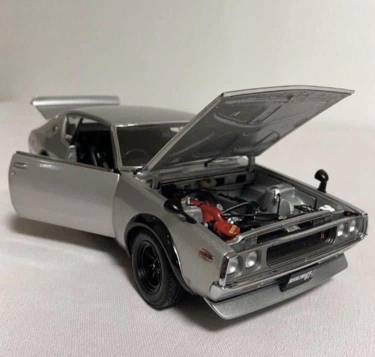 スカイラインケンメリGTRシルバー 1/18京商ミニカー 京商】1/18日産 スカイライン ケンメリGT-R ミニカー Amazon | 【京商