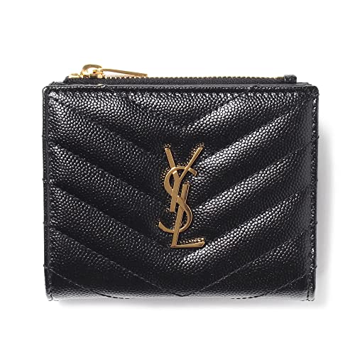 [サンローラン] レディース 財布 カードケース ブラック YSL CREDIT CARD HOLD 575879BOW01 [並行輸入品]