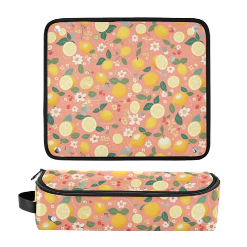 Organizador 2 en 1 para herramientas de cabello con tapete resistente al calor impermeable para planchas, rizadores y secadores portátil miniatura 3