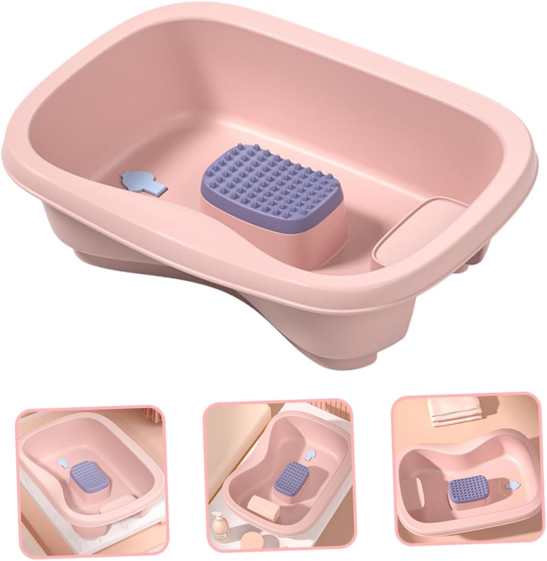 Portable Hair Washing Basin for Bedside Ergonomic Shampoo Tray for Elderly Disabled and Pregnant Women Comfortable Support for Hair Washing Easy to Use No Need to Bend