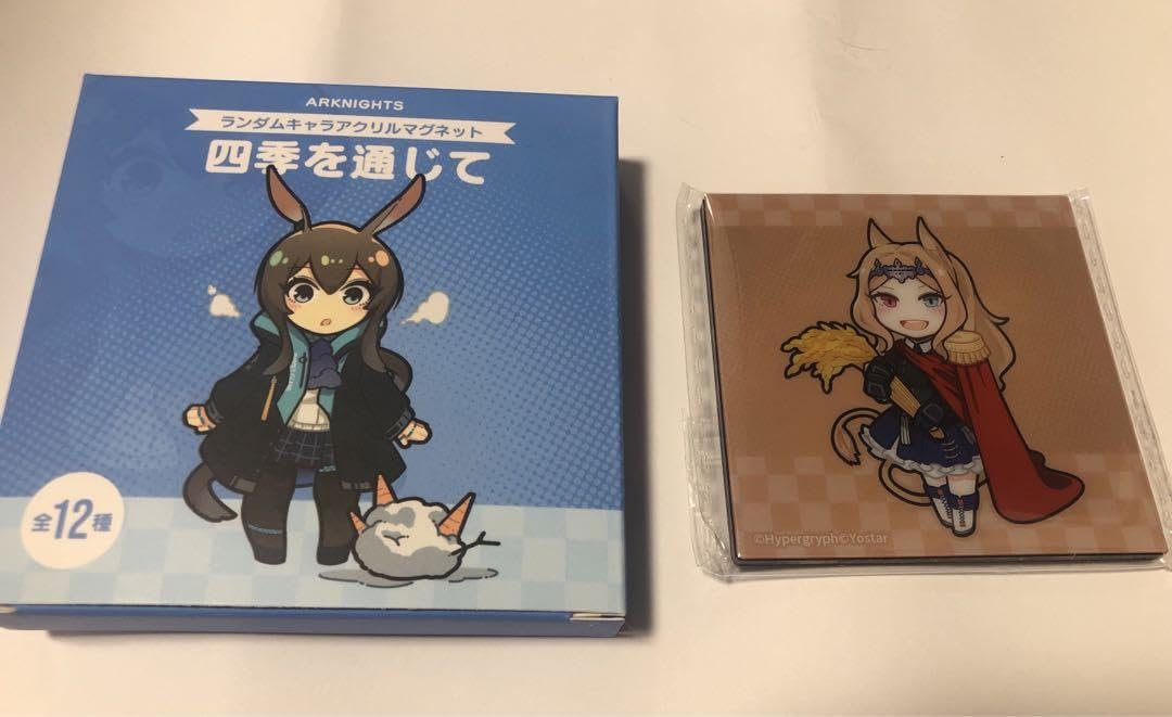 アークナイツ 四季を通じて キャラマグネット 12種 コンプリート