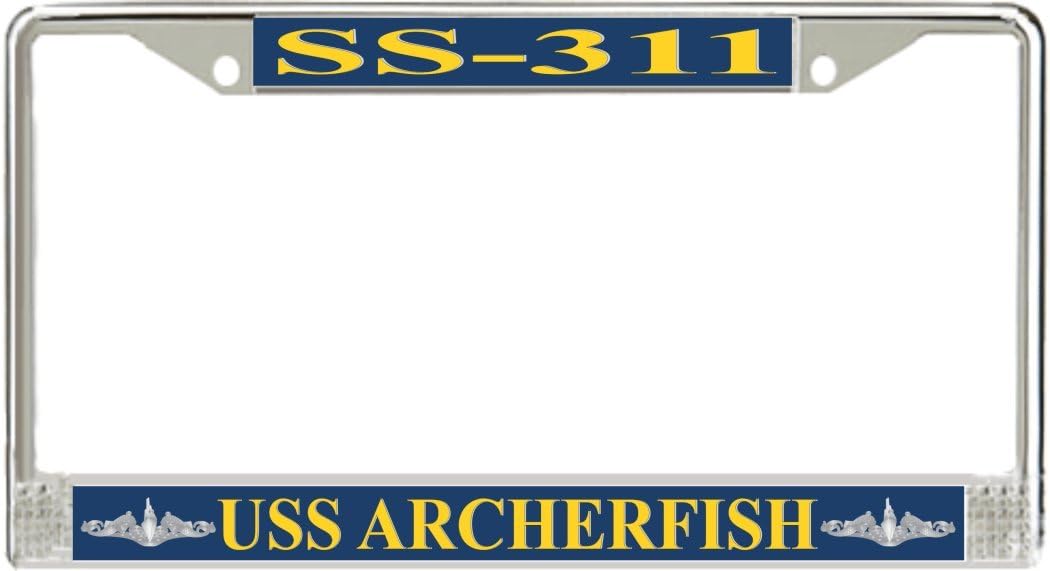 MilitaryBest USS Archerfish SS-311 License Plate Frame