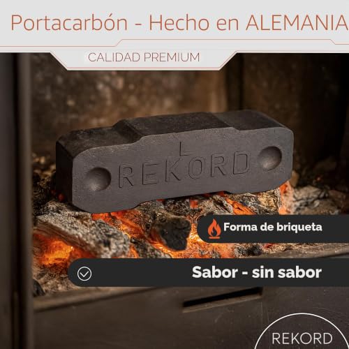 Miniatura 4 de Rekord Briquetas De Lignito De Carbón Para Chimenea Y Estufa, 25 Kg, 1 Caja De Cartón