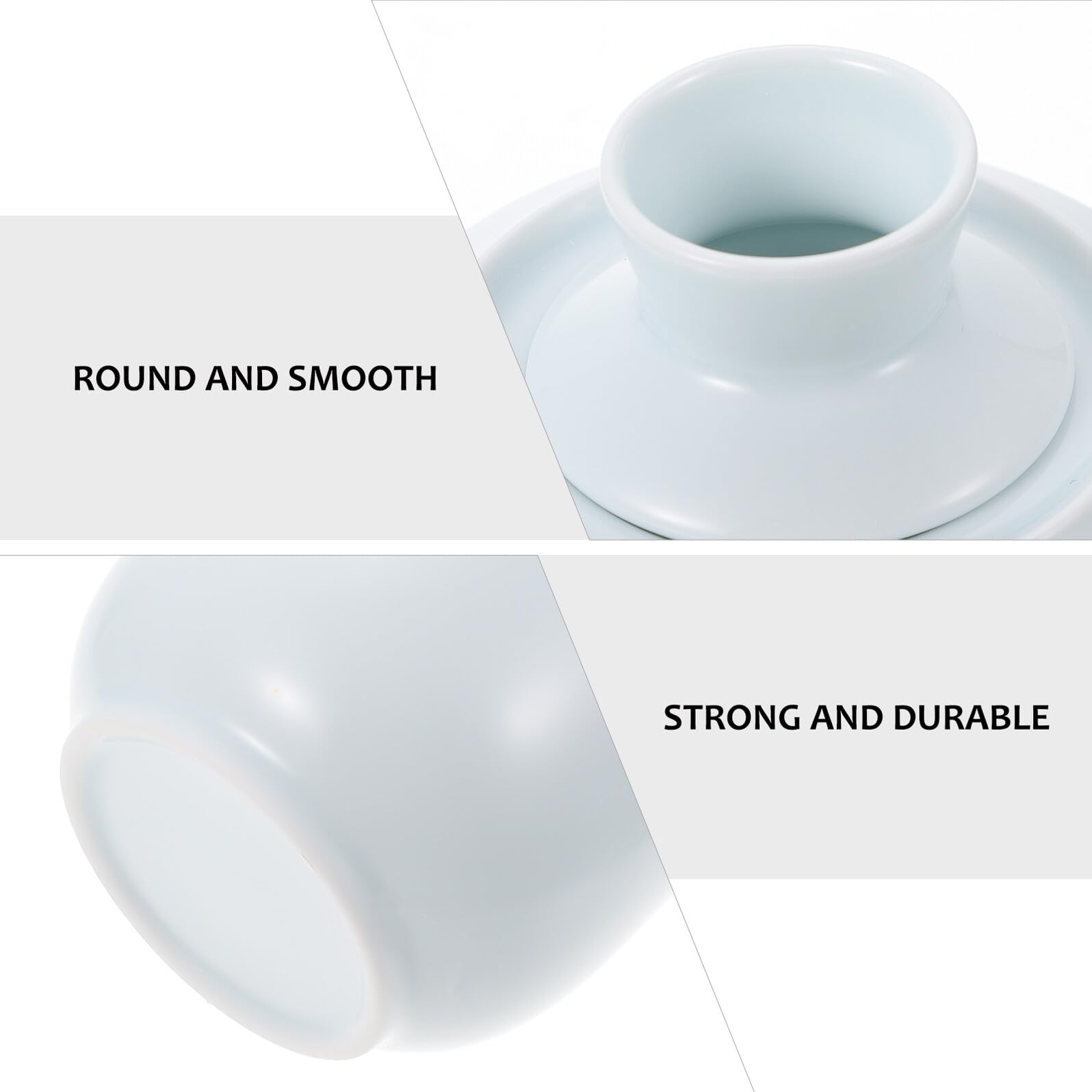 DOITOOL Chinesisches Keramik Weinwärmer Klassisches Design Sicherer Porzellan Liquor Warmer mit Gläsern Geeignet für Winter und Hausgebrauch Stilvoller Stövchen Ersatz