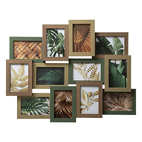 Atmosphera - Pêle-mêle Multivues 12 Photos en Bois 65 x 51 cm