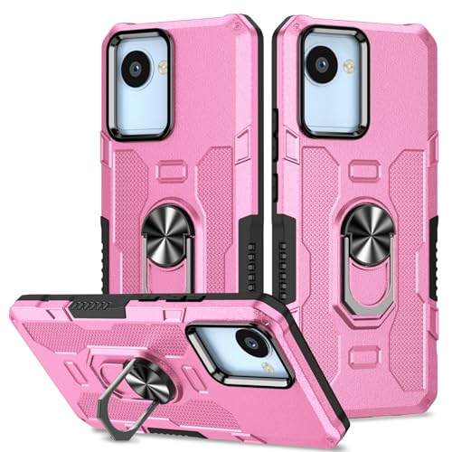 Coque Oppo C30 4G antichoc militaire avec anneau rotatif et protection rigide en PC